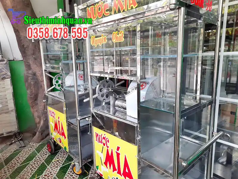 Xe nước mía siêu sạch tại Phú Giáo 